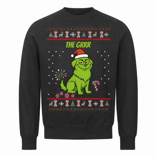 Personalisierbarer Sweater aus Baumwollmischgewebe – Unisex