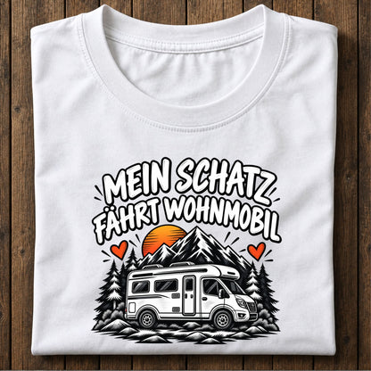 Mein Schatz fährt Wohnmobil Shirt Unisex