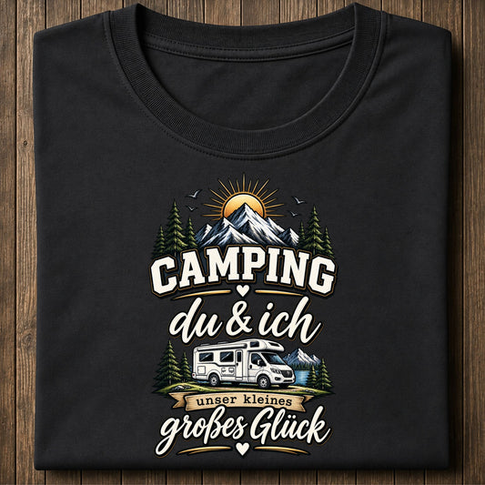 Camping, du & ich Shirt Unisex