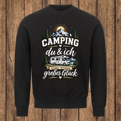 Camping du & ich Pullover Unisex