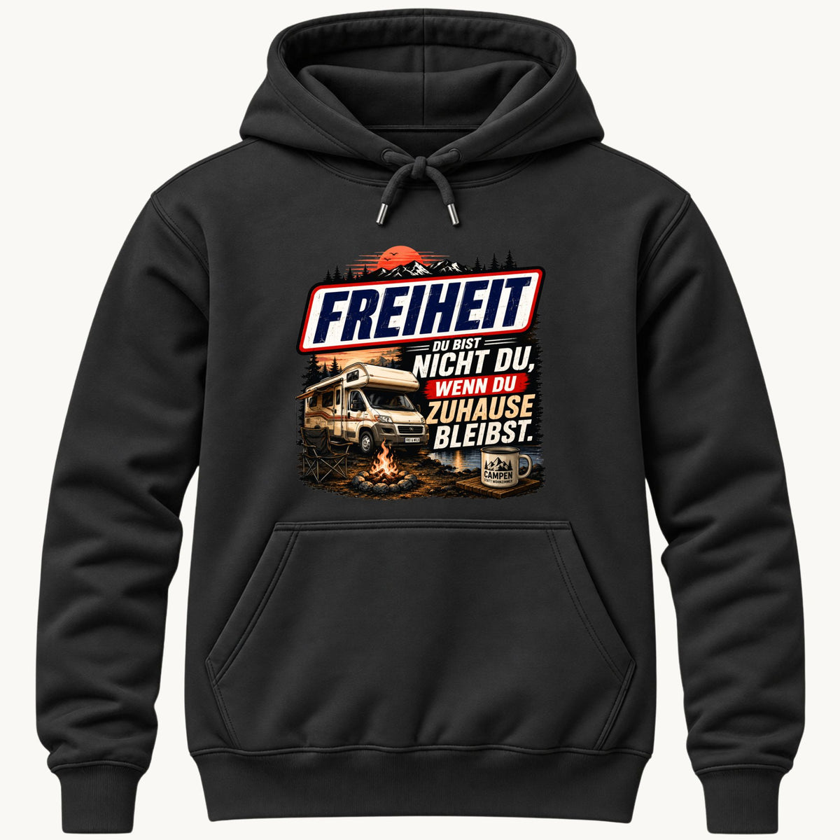 Freiheit Kapuzenpullover Unisex