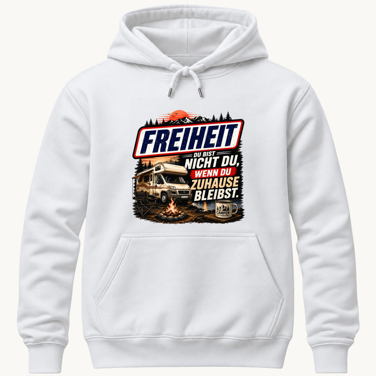 Freiheit Kapuzenpullover Unisex