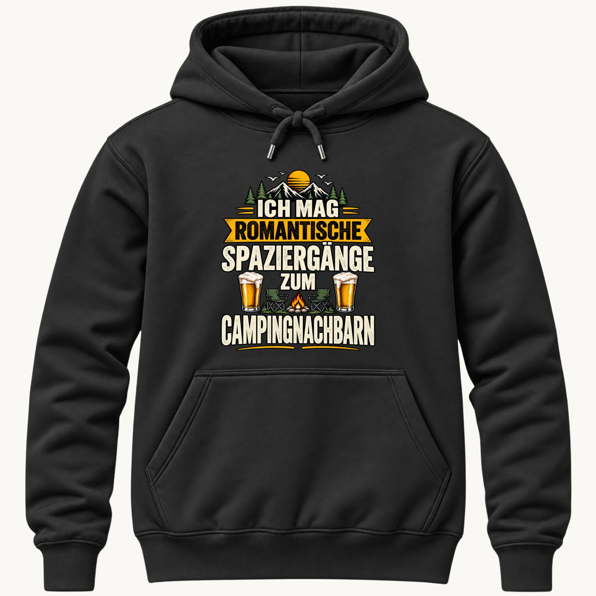 Campingnachbarn Kapuzenpullover Unisex