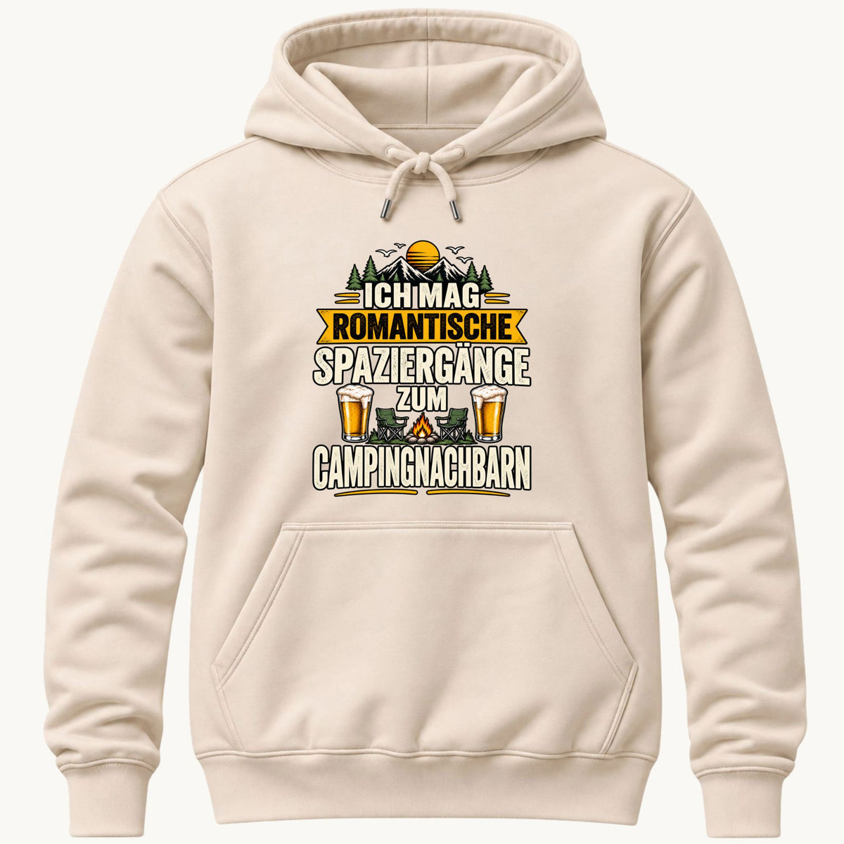 Campingnachbarn Kapuzenpullover Unisex