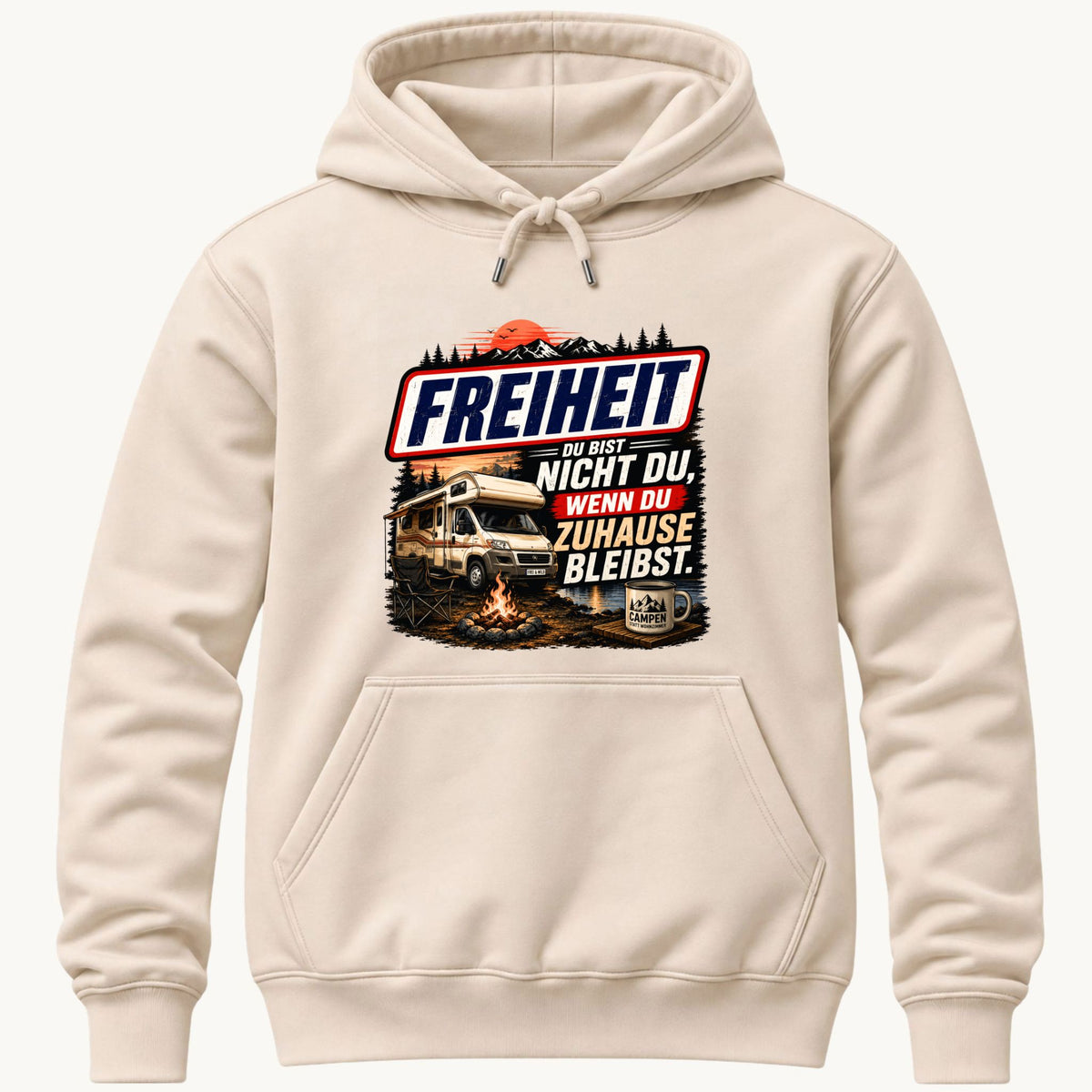 Freiheit Kapuzenpullover Unisex