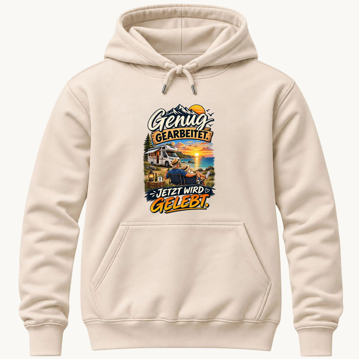 Genug gearbeitet Kapuzenpullover Unisex