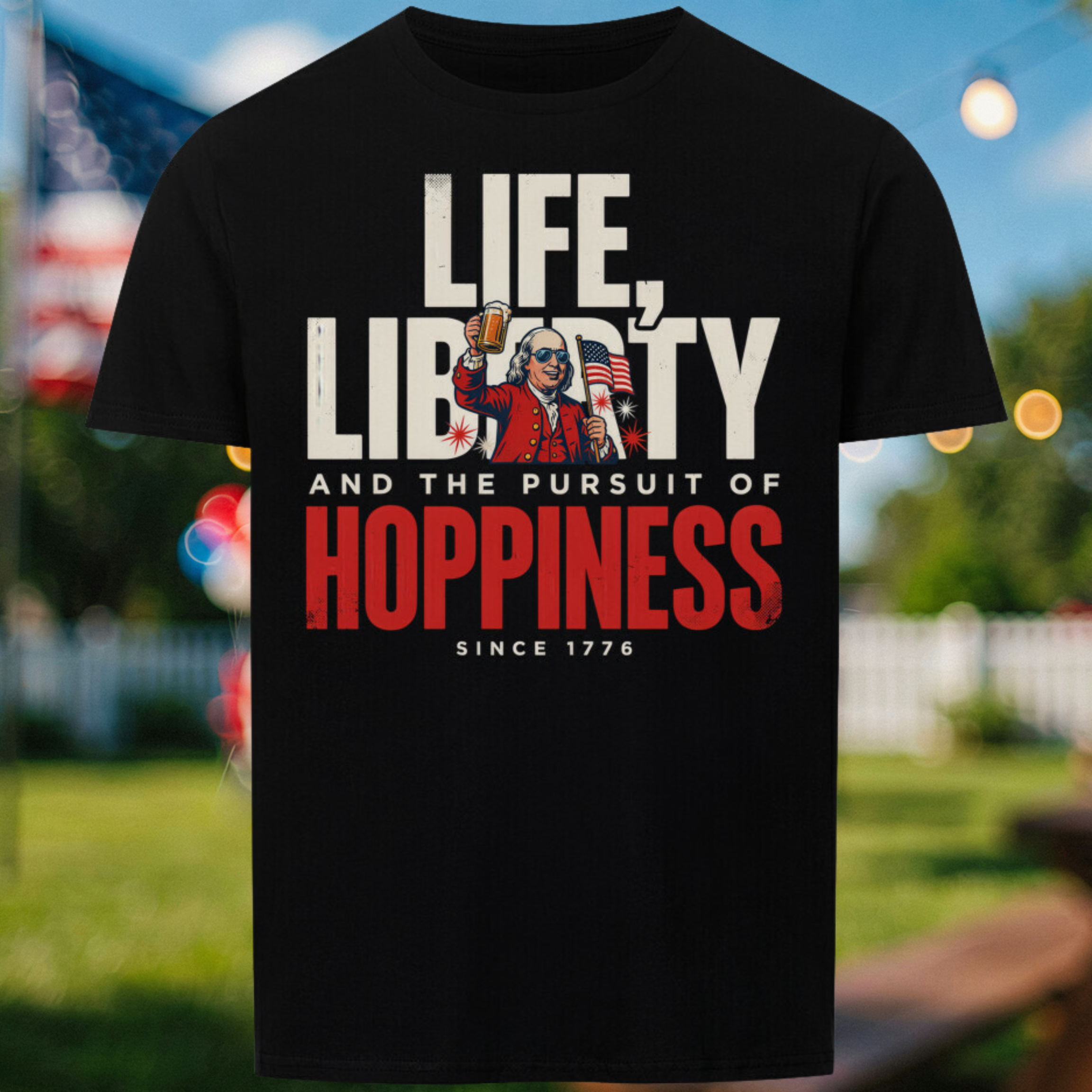 🇺🇸 LIMITED EDITION - 4th of July Beer T-Shirt-Merlemagic