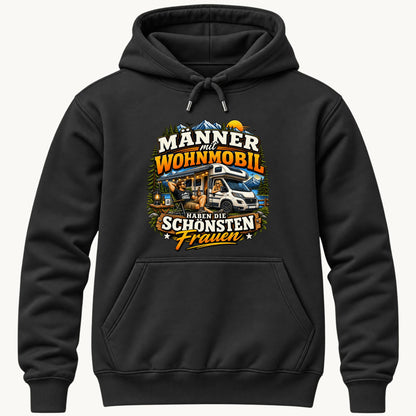 Männer mit Wohnmobil Kapuzenpullover Unisex