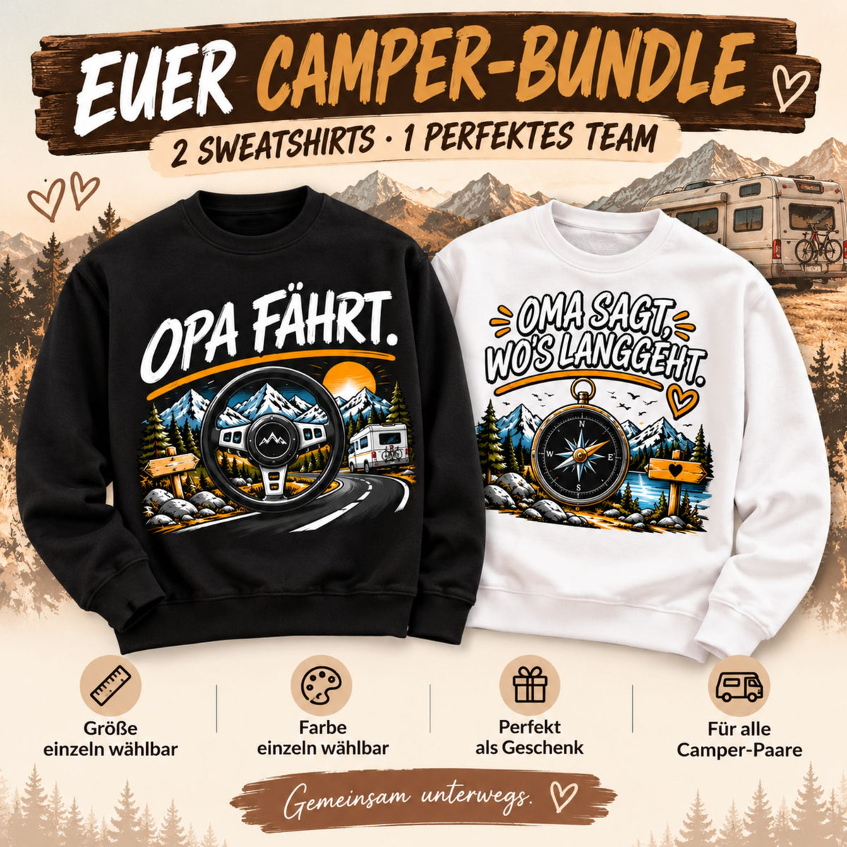 Oma & Opa Pullover Bundle