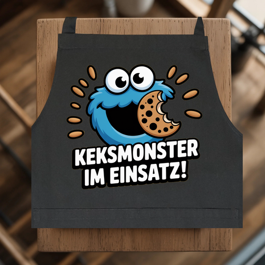 KEKSMONSTER IM EINSATZ Latzschürze
