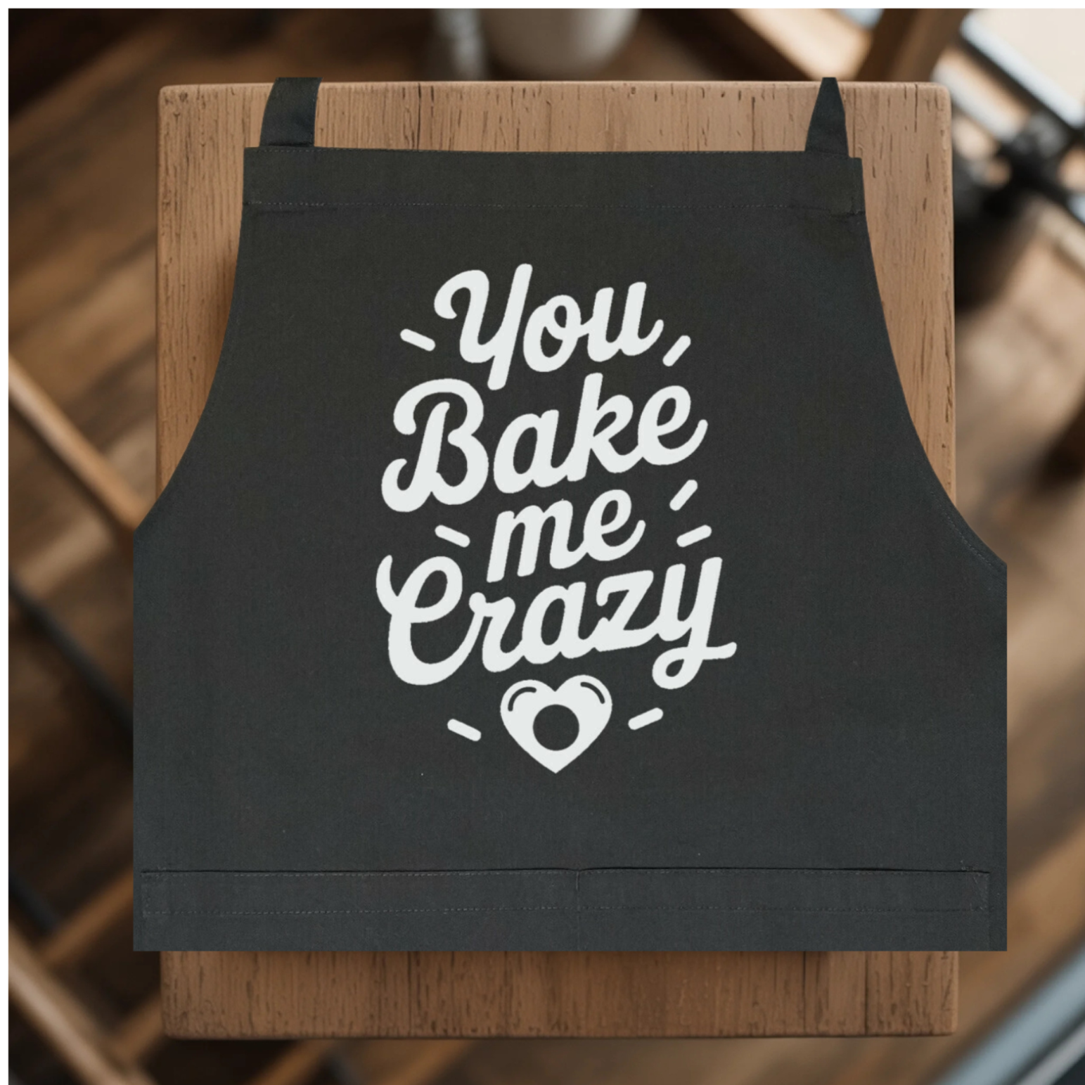 You Bake me Crazy Latzschürze