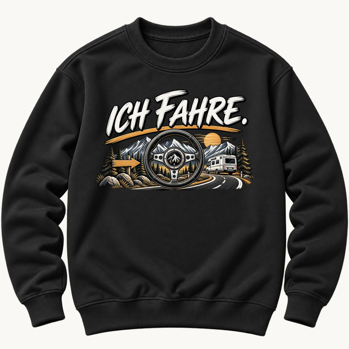 Ich fahre Pullover Unisex