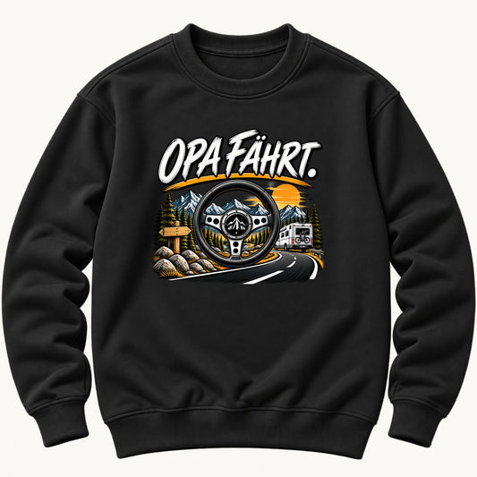 Opa fährt Pullover